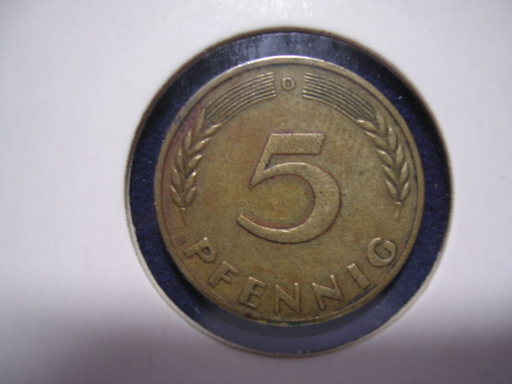 1949-D-Germany-Federal-Republic-5-Pfennig-Grade-Help